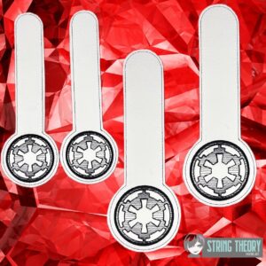 Star wars Empire Symbol ITH Strap Connector machine embroidery design