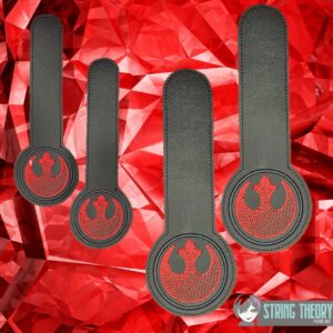 Star wars Rebel Symbol ITH Strap Connector machine embroidery design