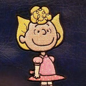 Peanuts Sally Brown machine embroidery design