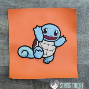 Pokemon Squirtle machine embroidery design