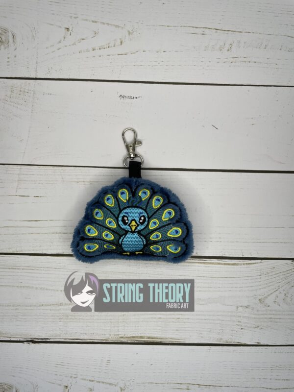 Chibi Peacock Stuffie ITH in the hoop Digital Download for Machine Embroidery Pattern, Design (4×4, 5×7, 6×10, 7×11, 8×12 Hoop) - Image 7