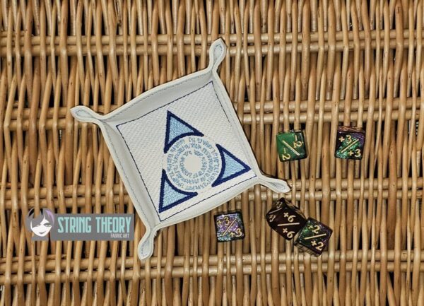 Magic the Gathering – Guild Dice Tray ITH in the hoop Digital Download for Machine Embroidery Pattern, Design (4x4 Hoop) - Image 4