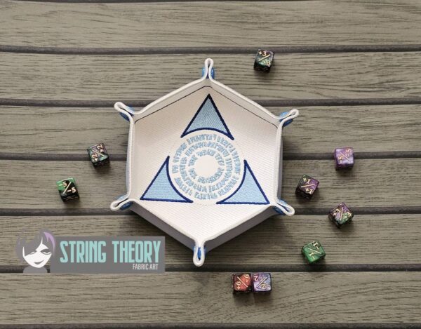 Magic the Gathering – Guild Dice Tray ITH in the hoop Digital Download for Machine Embroidery Pattern, Design (8x12Hoop) - Image 4