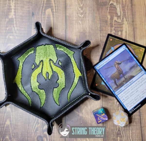 Magic the Gathering – Guild Dice Tray ITH in the hoop Digital Download for Machine Embroidery Pattern, Design (6x10 Hoop) - Image 5