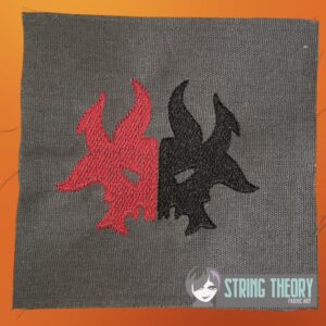 Magic the Gathering - Rakdos Digital Download for Machine Embroidery Pattern, Design (4x4 Hoop)