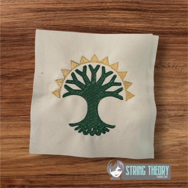 Magic the Gathering - Selesnya Digital Download for Machine Embroidery Pattern, Design (4x4 Hoop)