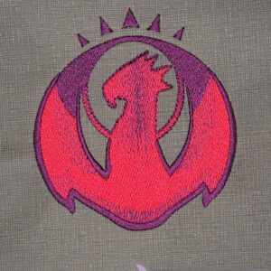 Magic the Gathering - Izzet Digital Download for Machine Embroidery Pattern, Design (4x4 Hoop)