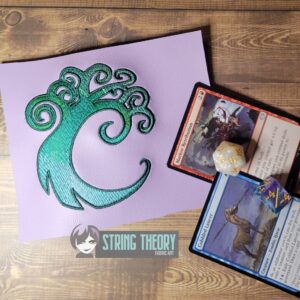 Magic the Gathering - Simic Digital Download for Machine Embroidery Pattern, Design (4x4 Hoop)