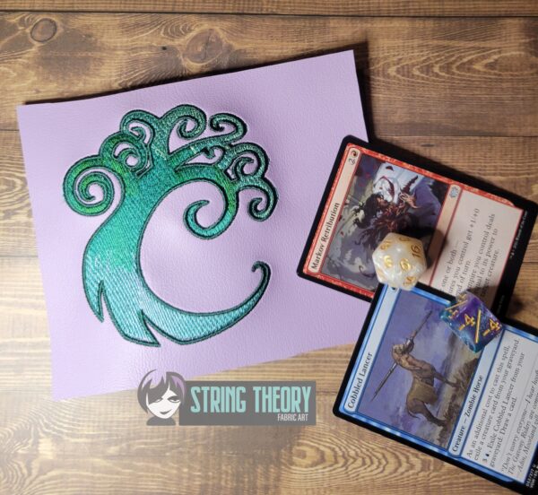 Magic the Gathering - Simic Digital Download for Machine Embroidery Pattern, Design (4x4 Hoop)
