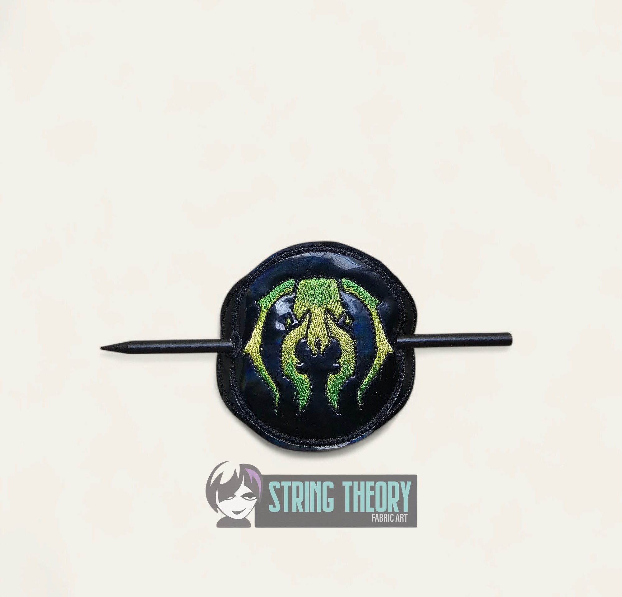 Magic the Gathering Golgari ITH bun cover machine embroidery design