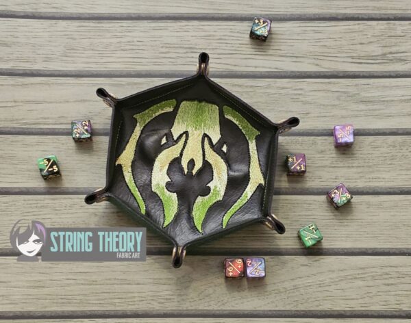 Magic the Gathering – Guild Dice Tray ITH in the hoop Digital Download for Machine Embroidery Pattern, Design (8x12Hoop) - Image 10