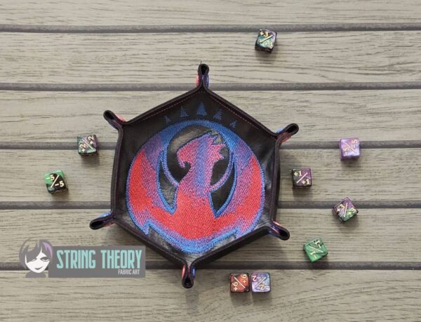 Magic the Gathering – Guild Dice Tray ITH in the hoop Digital Download for Machine Embroidery Pattern, Design (8x12Hoop) - Image 14