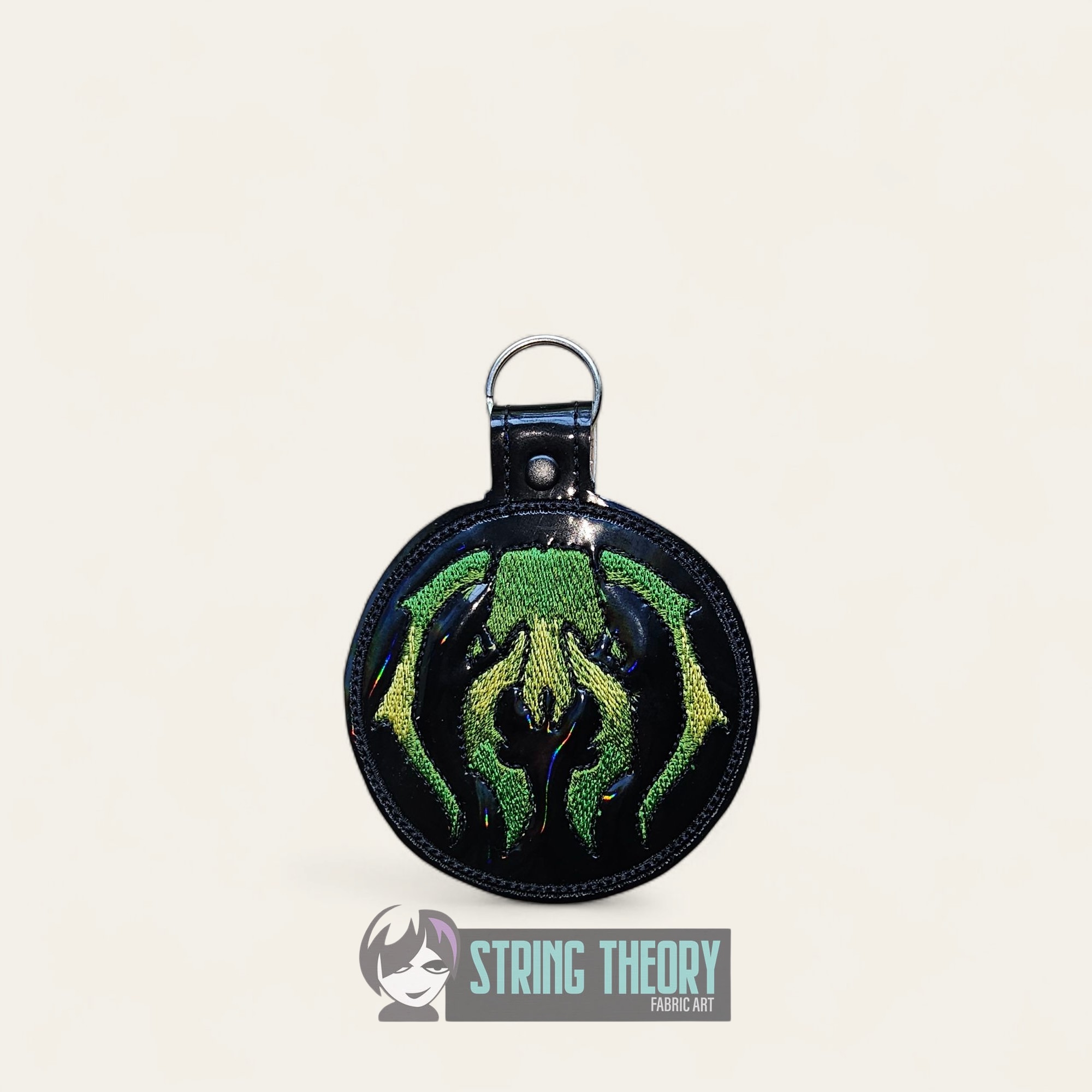 Magic the Gathering Golgari ITH fob machine embroidery design
