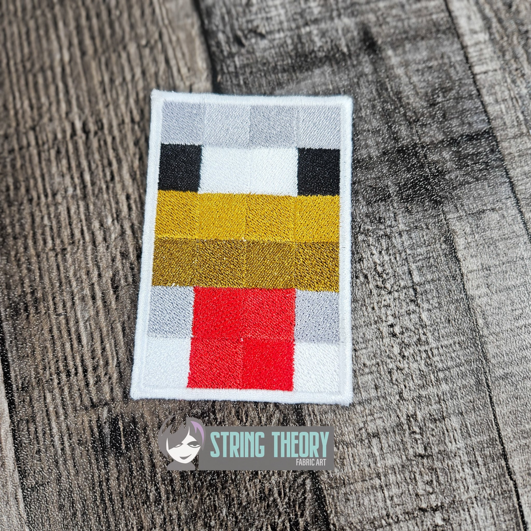 Minecraft Chicken ITH patch machine embroidery design