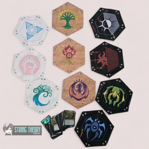 Magic the Gathering – Guild Dice Tray ITH in the hoop Digital Download for Machine Embroidery Pattern, Design (8x12Hoop) - Image 3