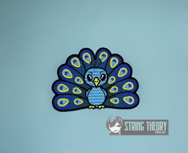 Chibi Peacock Digital Download for Machine Embroidery Pattern, Design (4×4, 5x7 Hoop) - Image 4