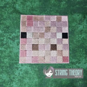 Minecraft Pig machine embroidery design