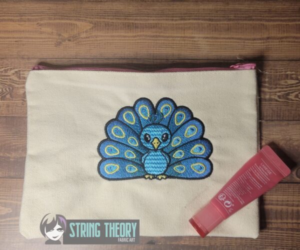 Chibi Peacock Digital Download for Machine Embroidery Pattern, Design (4×4, 5x7 Hoop) - Image 3