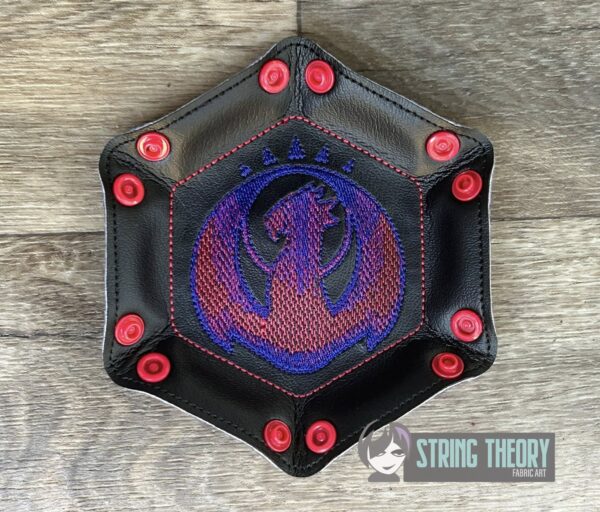 Magic the Gathering – Guild Dice Tray ITH in the hoop Digital Download for Machine Embroidery Pattern, Design (5x7 Hoop) - Image 14