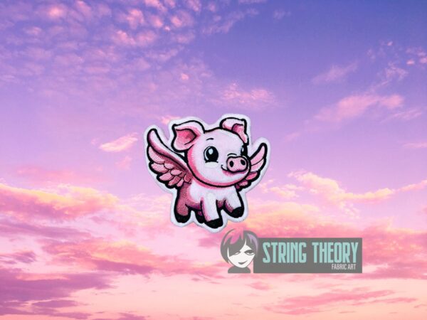 Chibi Flying Pig Stuffie ITH in the hoop Digital Download for Machine Embroidery Pattern, Design (4×4, 5×7, 6×10, 7×11, 8×12 Hoop) - Image 6