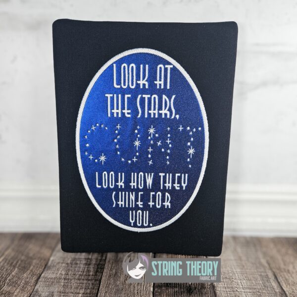 Look at the Stars, See How They Shine for You Appliqué Digital Download for Machine Embroidery Pattern, Design (5x7, 6x10, 7x11, 8x12 Hoop) - Image 5