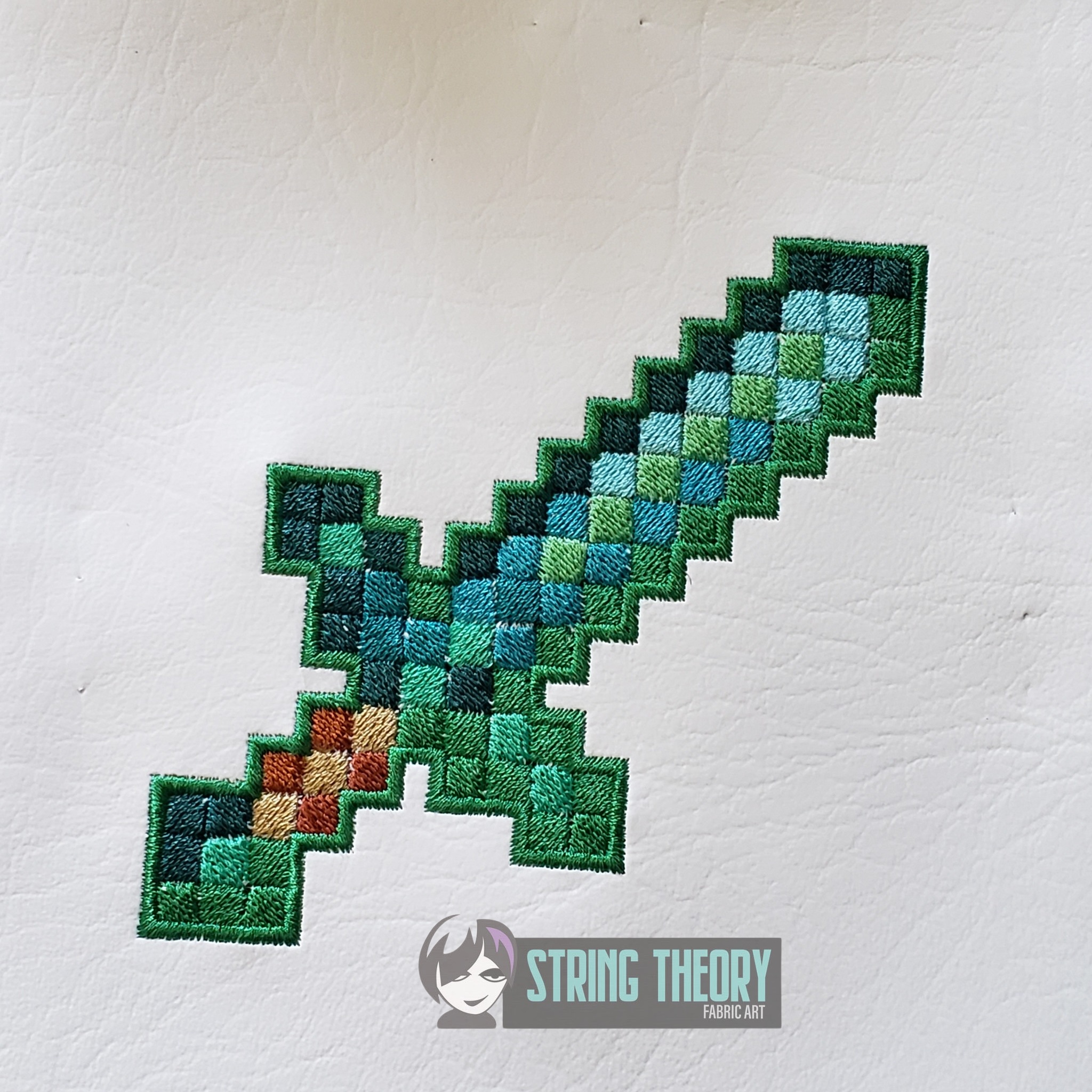Minecraft Sword machine embroidery design