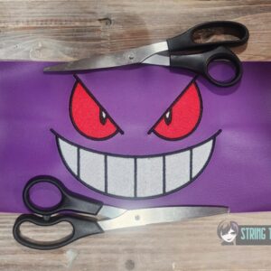 Pokemon Gengar Face machine embroidery design