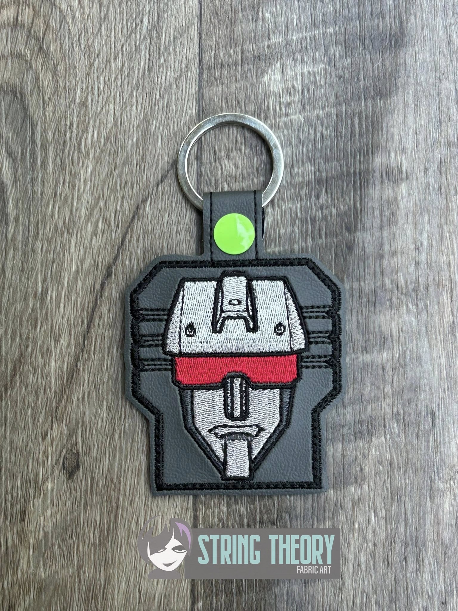 Transformers Devastator ITH fob machine embroidery design