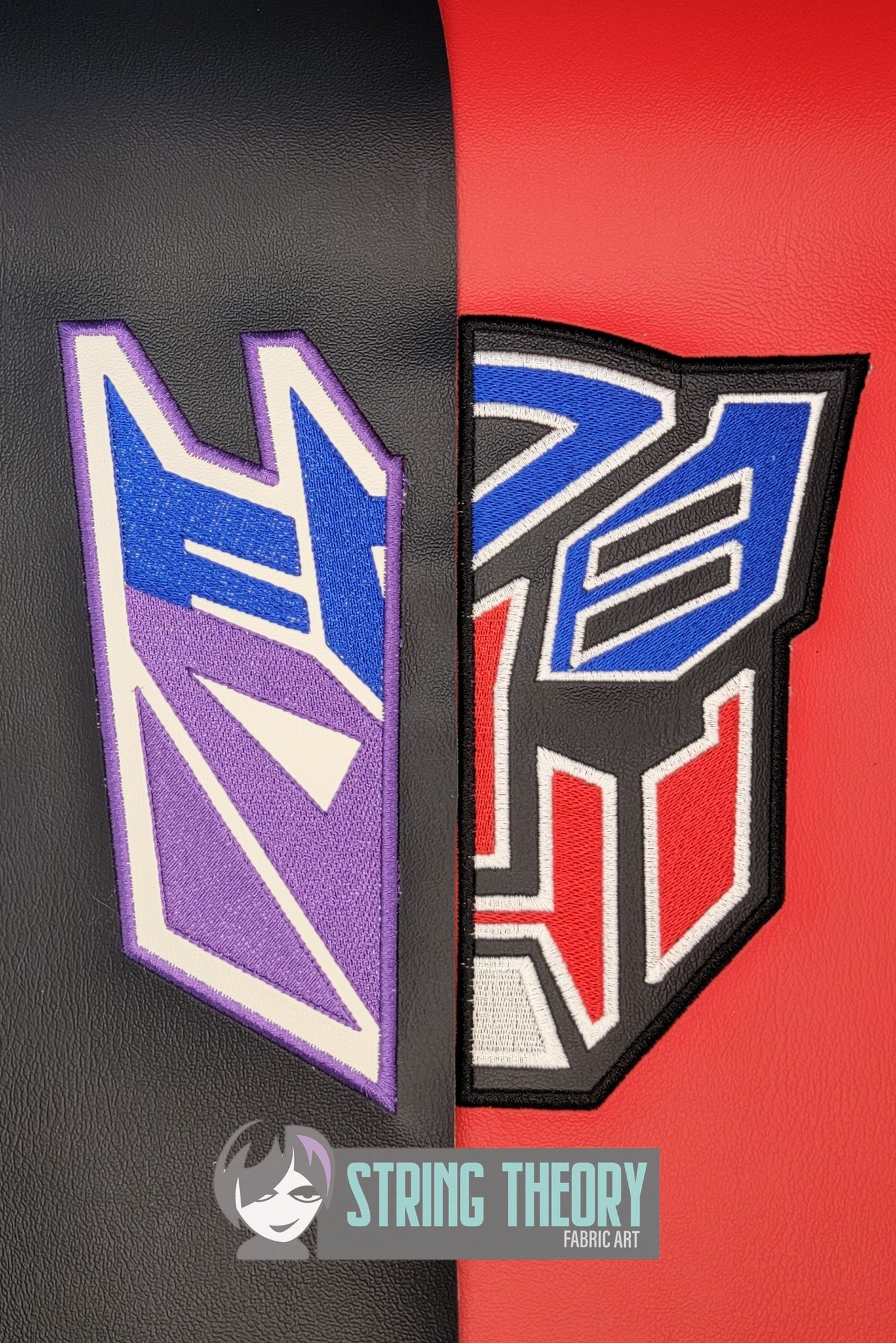 Transformers Decepticon Split Machine Embroidery Design