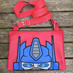 Transformers Optimus Prime Peeker machine embroidery design