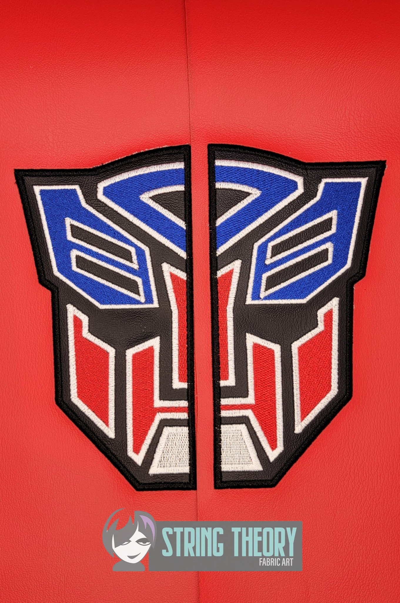Transformers Autobot Split machine embroidery design