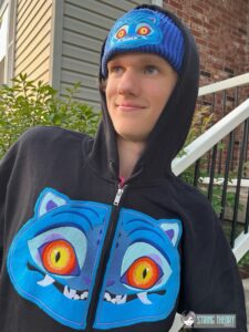 K-Pop Demon Hunters Derpy Tiger split machine embroidery design