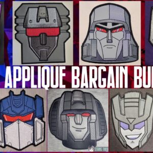 Transformers Decepticons Bundles machine embroidery design