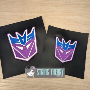Transformers Decepticon Logo Machine Embroidery Design