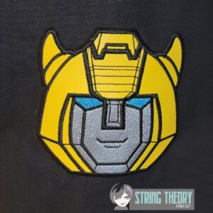 Transformers Bumblebee machine embroidery design