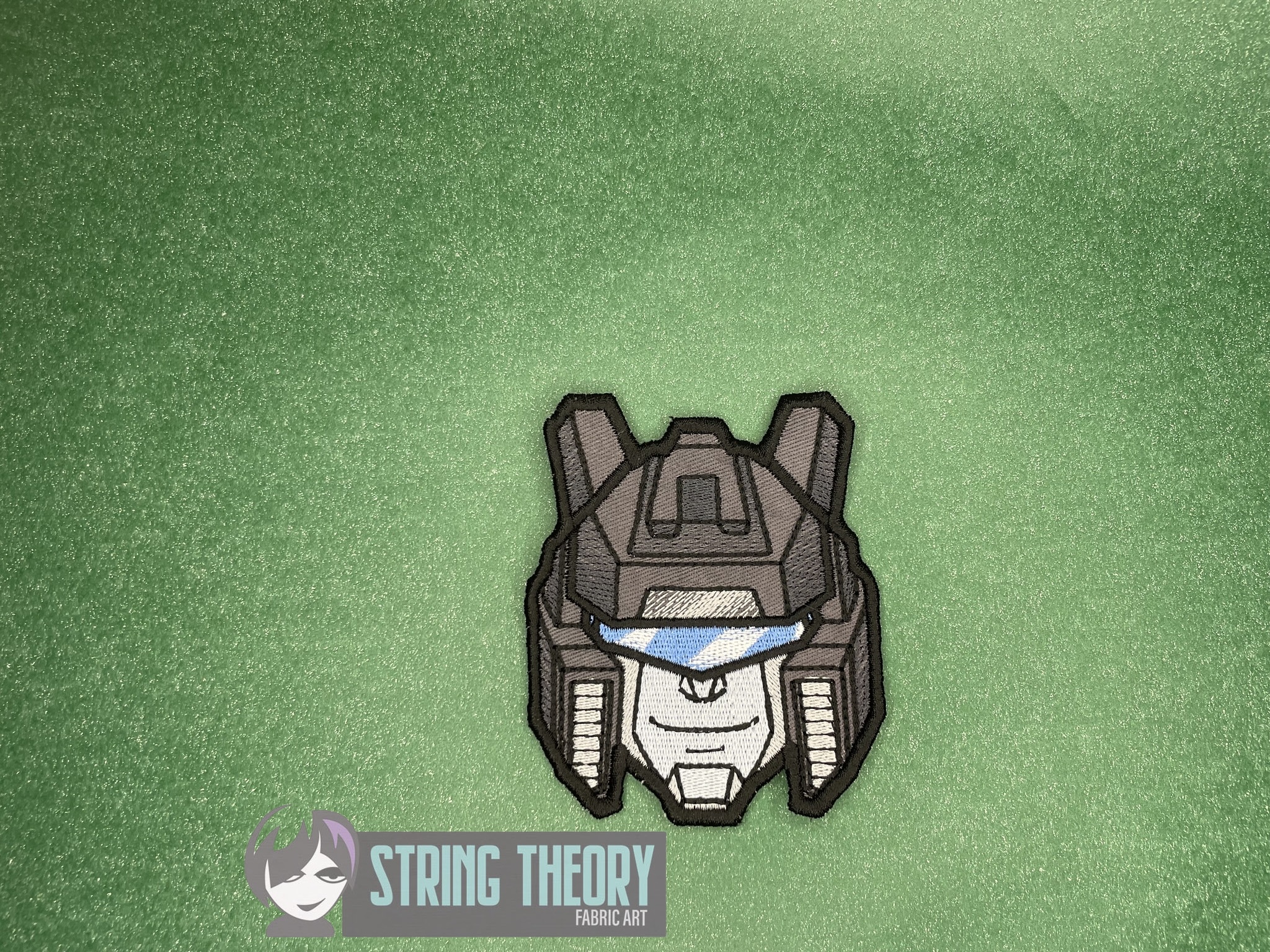 Transformers Jazz ITH patch machine embroidery design