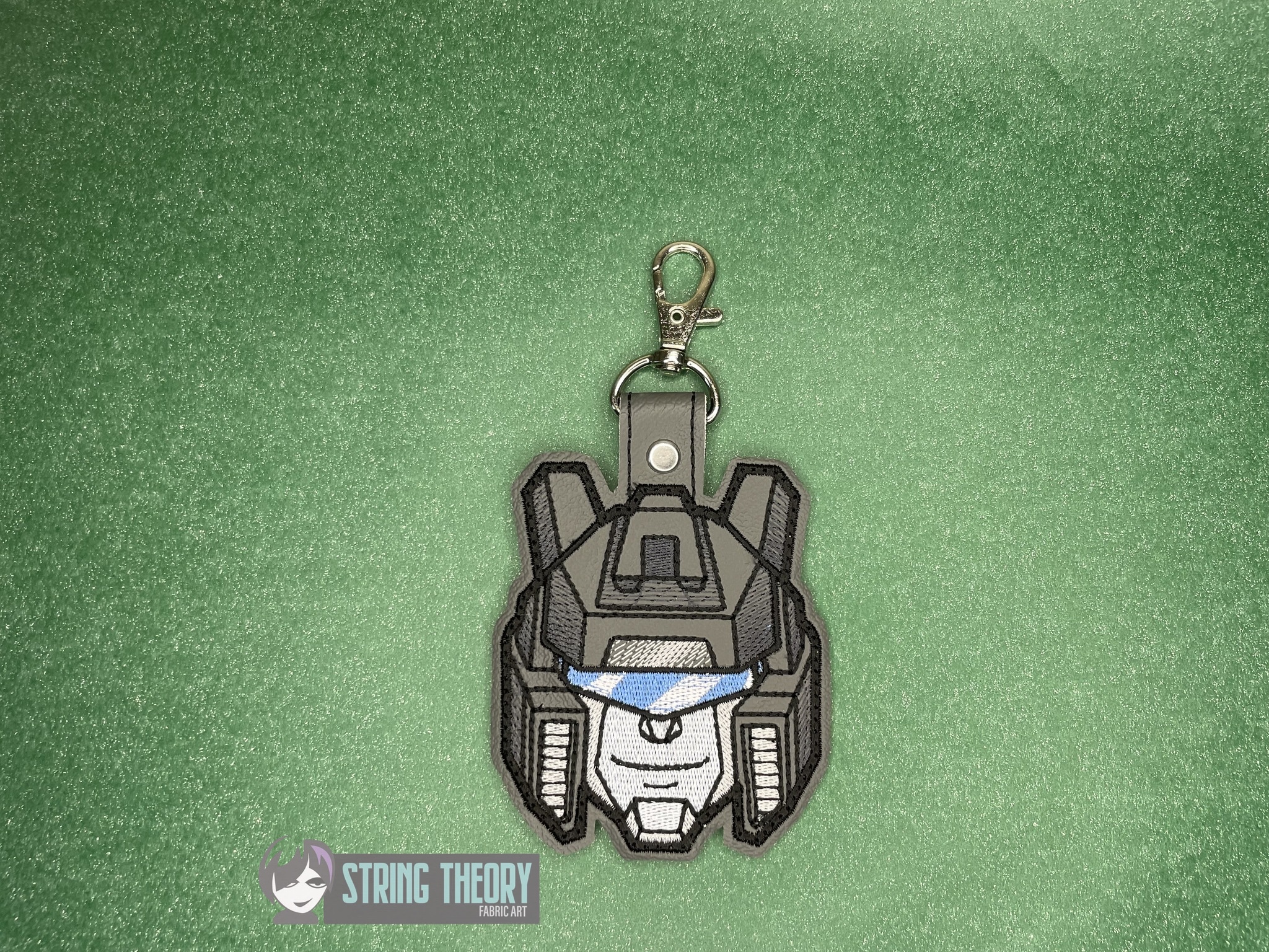 Transformers Jazz ITH fob machine embroidery design