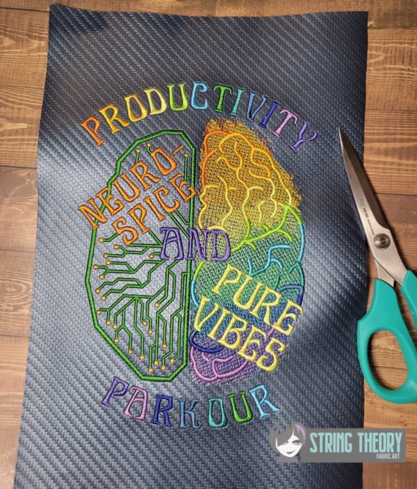 Productivity Parkour Digital Download for Machine Embroidery Pattern, Design (5×7, 6×10, 7×11, 8×12 Hoop)
