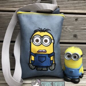 The Minions – Dave Digital Download for Machine Embroidery Pattern, Design (4x4, 5x7 Hoop)