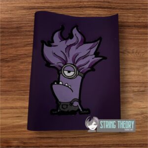 The Minions – Evil Purple Minion Digital Download for Machine Embroidery Pattern, Design (4x4, 5x7 Hoop)