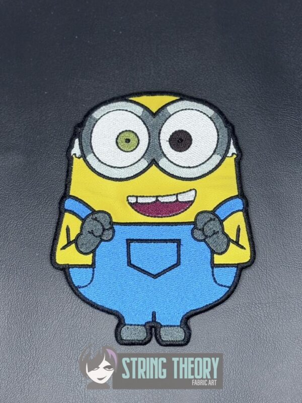 The Minions – Bob Digital Download for Machine Embroidery Pattern, Design (4x4, 5x7 Hoop)