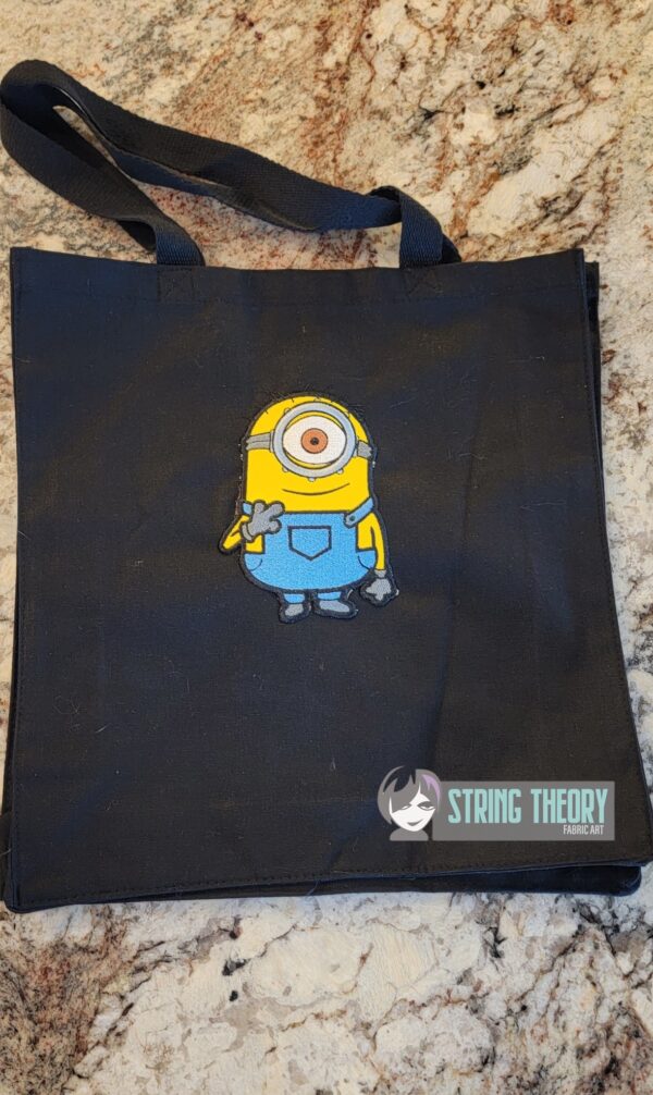 Minions String Minions Stuart Machine Embroidery Design 4x4 and 5x7 Hoop