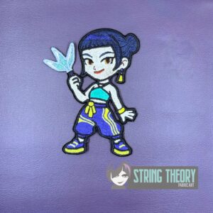 Huntrix Chibi Zoey Machine Embroidery Pattern