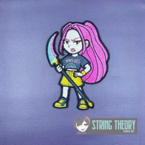 Huntrix Chibi Mira Machine Embroidery Pattern