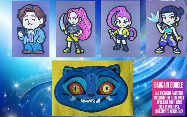 K-Pop Demon Hunters 5x7 Chibis – Bargain Bundles