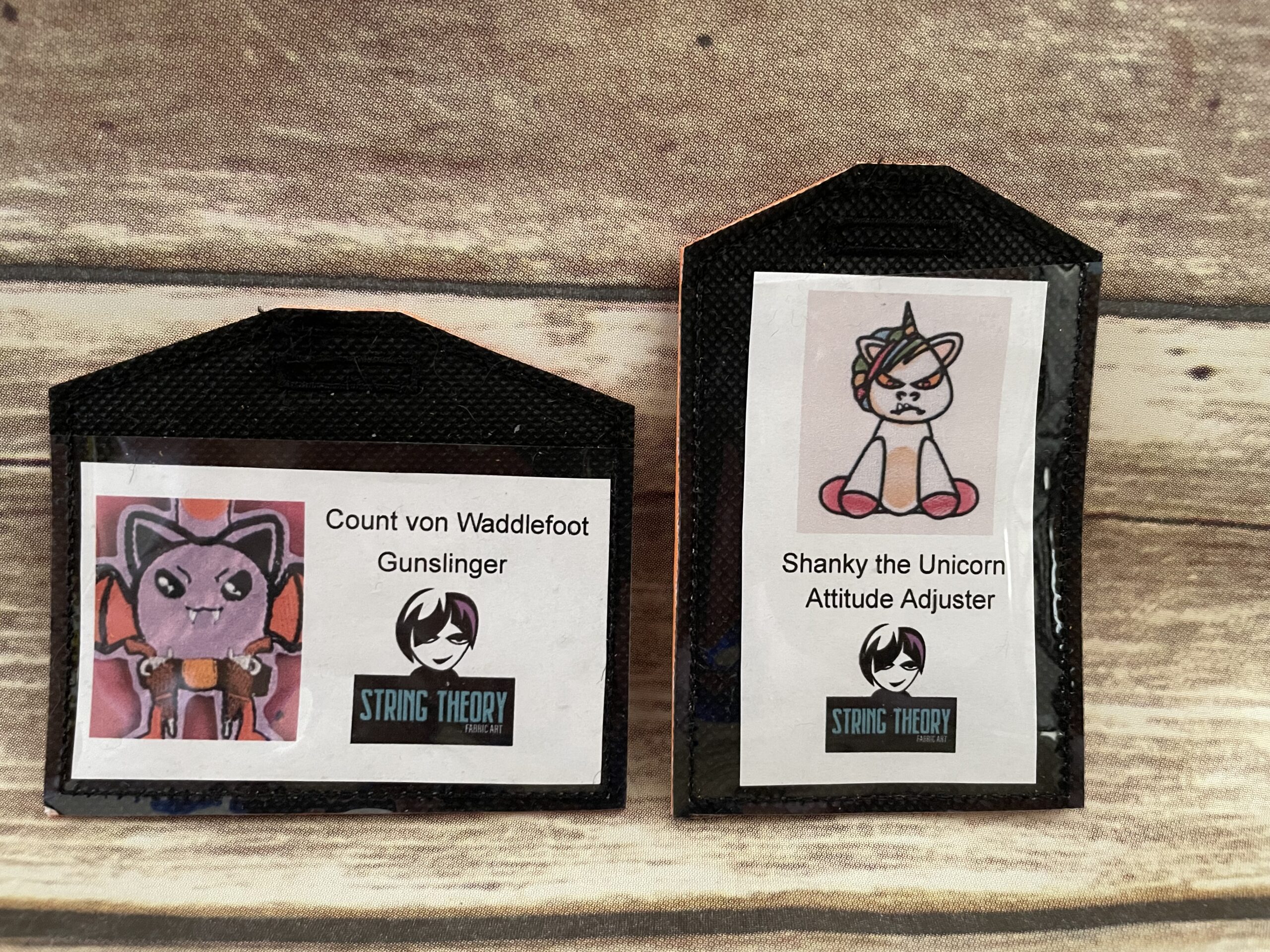 Hello, I'm trying my best ID Badge Holder ITH In The Hoop Digital Download for Machine Embroidery Pattern, Design (4x4 Hoop) - Image 2