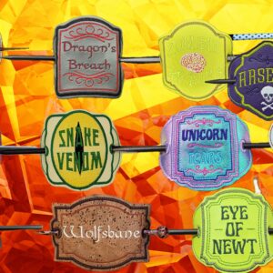 Potion Bottle Labels Bun Cover – Bargain Bundles