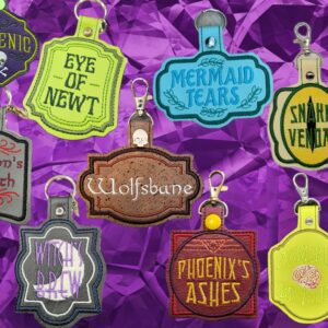 Potion Bottle Labels Fobs – Bargain Bundles