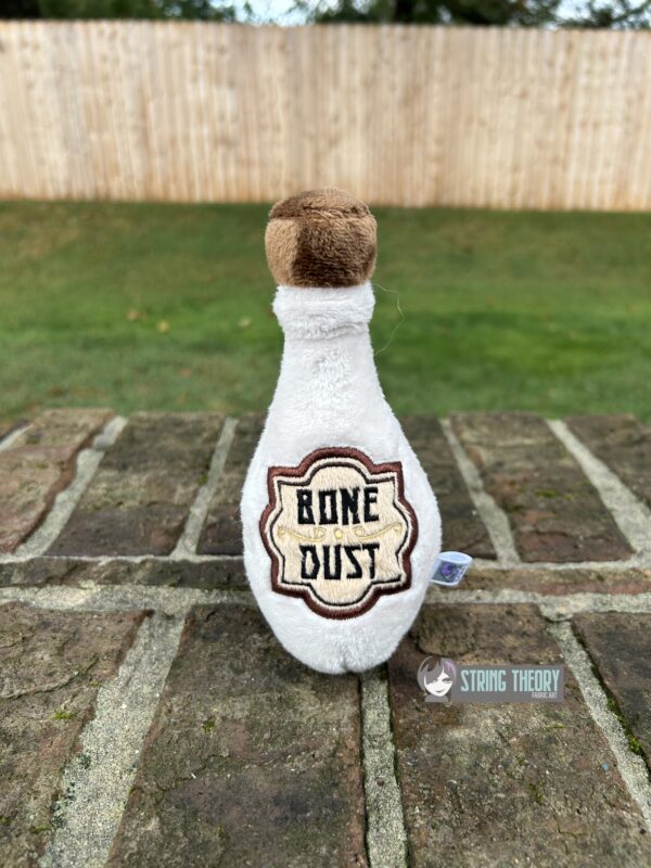 Potion Bottle Label – Bone Dust Appliqué Digital Download for Machine Embroidery Pattern, Design (4x4 Hoop)