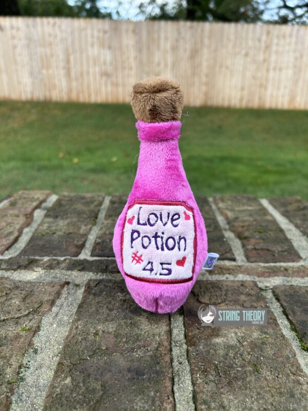 Potion Bottle Label – Love Potion #4 1/2 Appliqué Digital Download for Machine Embroidery Pattern, Design (4x4 Hoop)